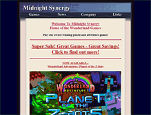 Tablet Screenshot of midnightsynergy.com